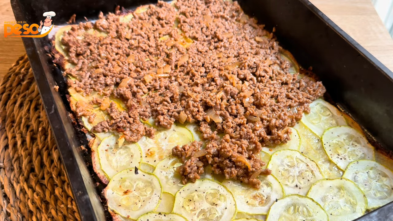 Rocambole de Batata com Abobrinha Receita Diferente e Saborosa
