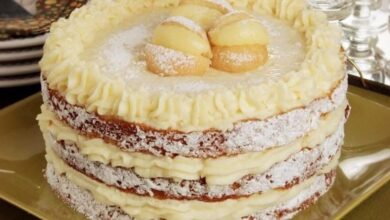 Bolo Sonho: macio, cremoso e doce como um abraço