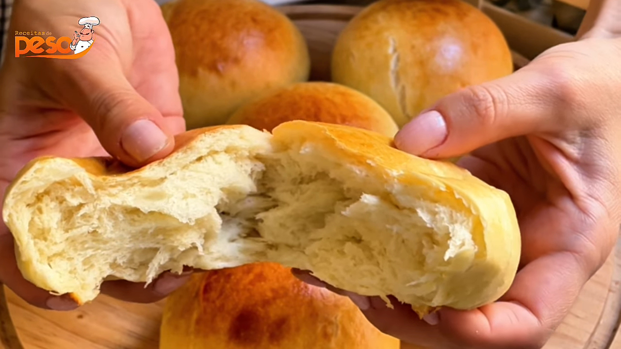 Pão de Batata Caseiro maciez irresistível para o café da manhã ou lanche da tarde
