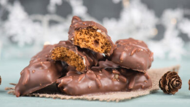 Pão de Mel Recheado e Coberto com Chocolate