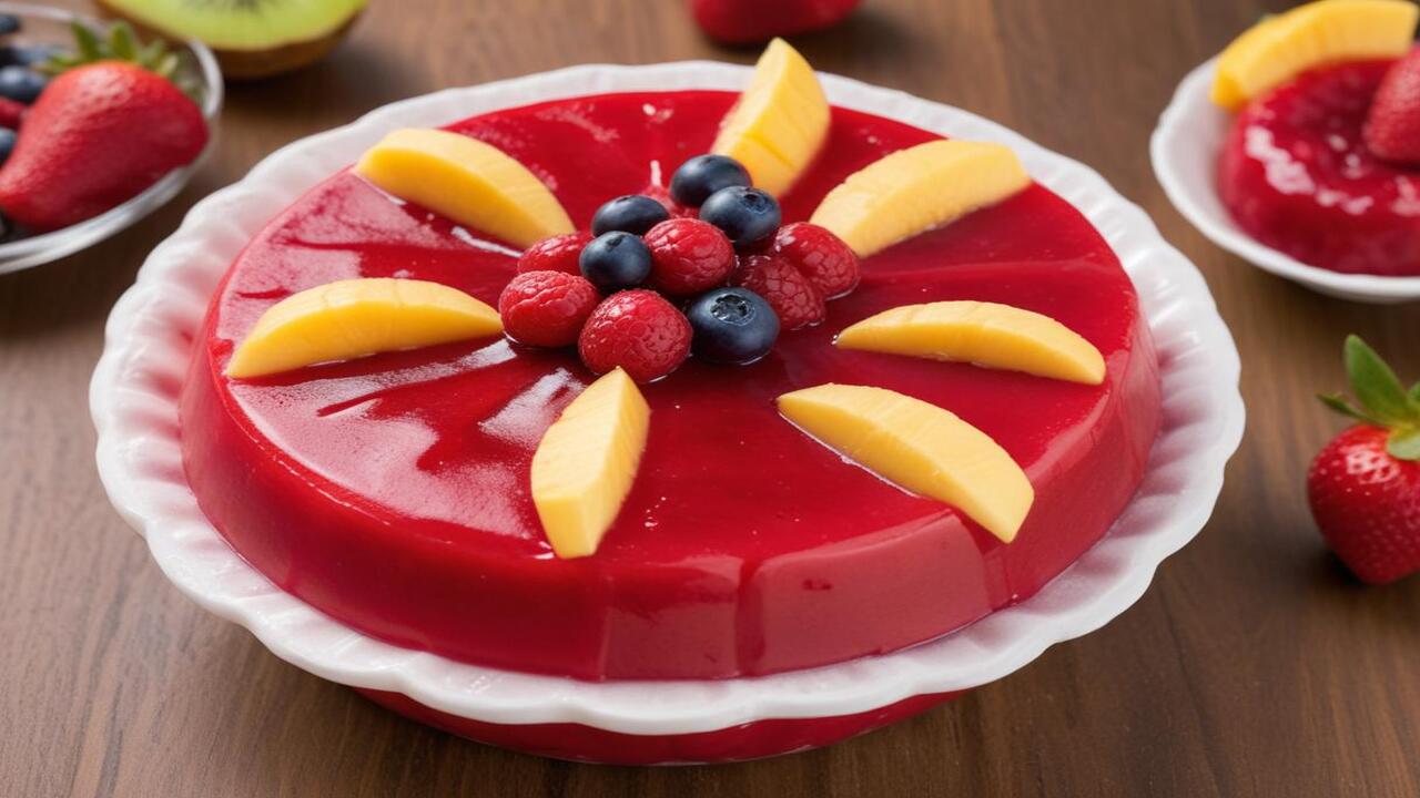 Como fazer a Gelatina Recheada com Pudim