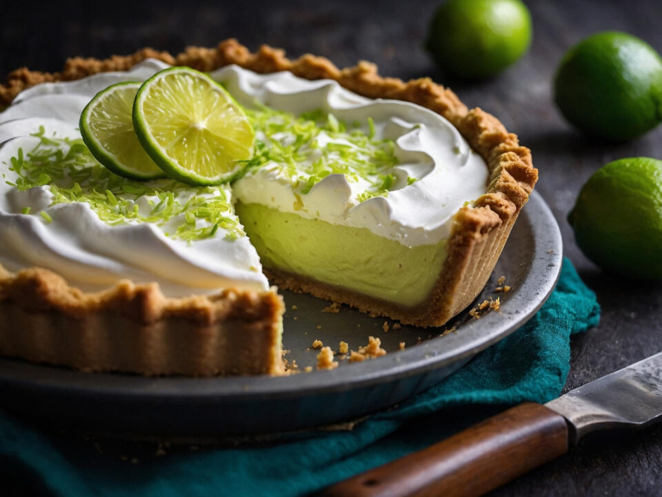Torta de Limão uma Receita Refrescante Cremosa e Perfeita para Sobremesas Especiais