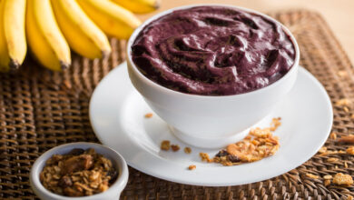 Sobremesa Gelada de Açaí - Freepik