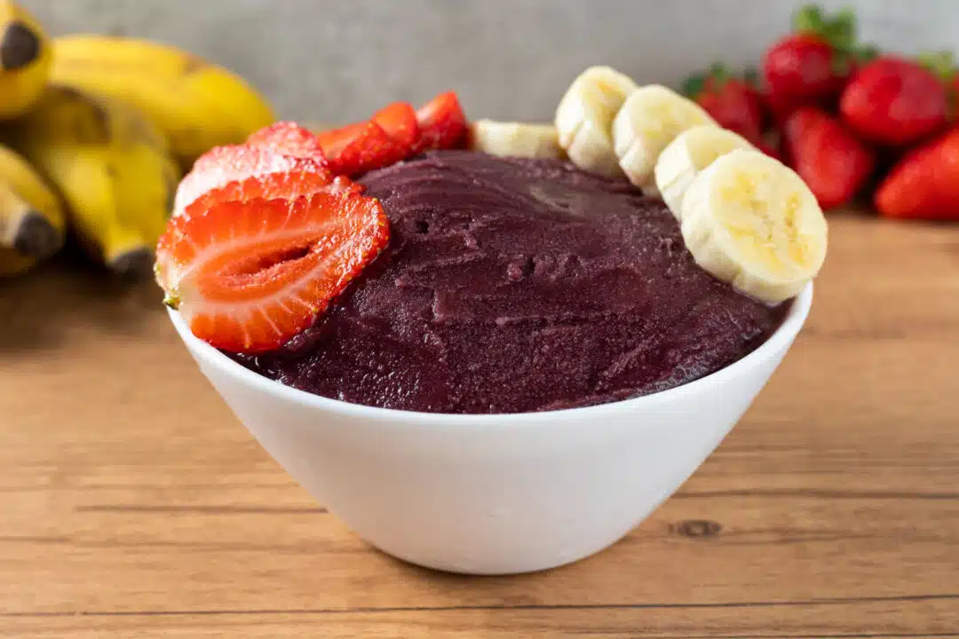 Sorvete de Açaí Natural é uma Receita que Aprendi com minha Mãe