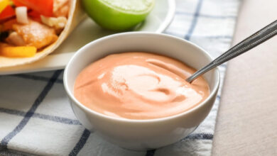 Molho Rosé Receita Fácil e Cremosa Para Lanches e Saladas