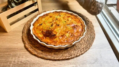 Quiche Clássica com Massa Crocante e Recheio Cremoso Receita para Todas as Ocasiões