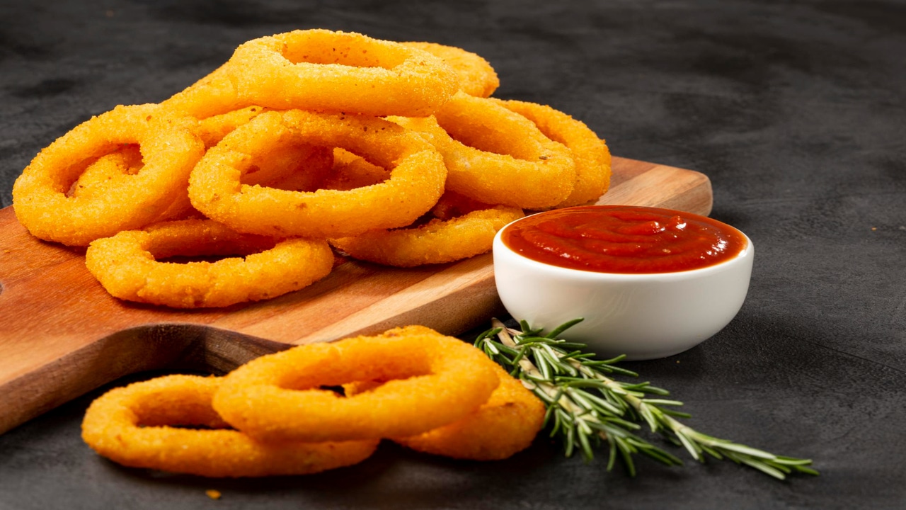 Receita de Anéis de Cebola Fritos Super Crocantes