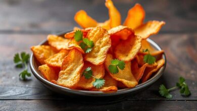 chips de batata doce - Freepik