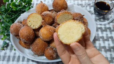 Bolinho de Chuva Tradicional com Sabor de Infância