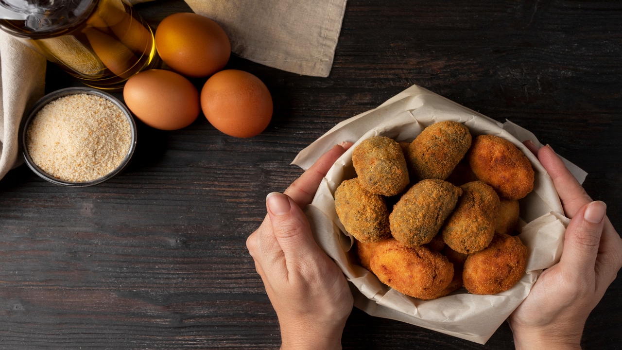 Bolinhos de Carne com Massa de Batata Receita Deliciosa e Simples