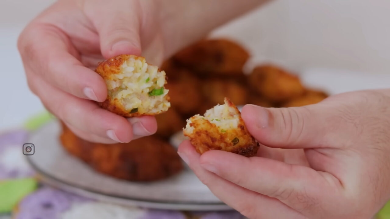 Bolinho de Arroz Crocante por Fora e Cremoso por Dentro Igual ao das Vovós
