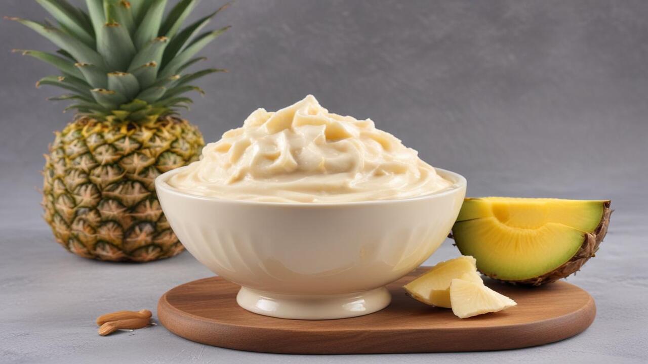 Creme de Abacaxi que transforma seu bolo em uma verdadeira delícia tropical