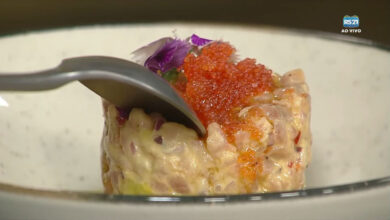 Tartar de Salmão Fresco com Toque Cítrico e Elegância para Servir Gelado