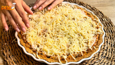 Torta de Frango com Massa de Grão de Bico Receita Saudável e Afetiva para o Dia a Dia