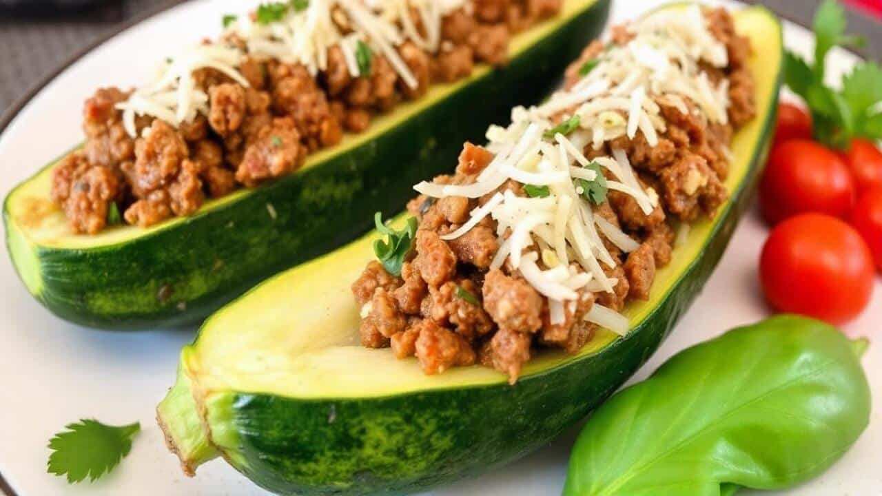 Abobrinha Recheada com Carne Moída: Receita Simples e Deliciosa