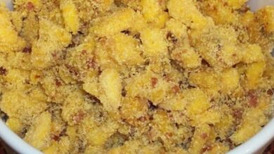 Farofa de Banana Deliciosa - confira