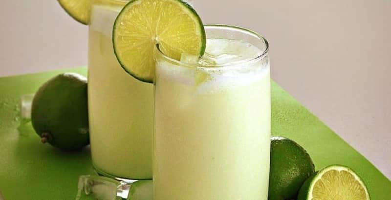 Limonada Suíça com Leite Condensado deliciosa e refrescante