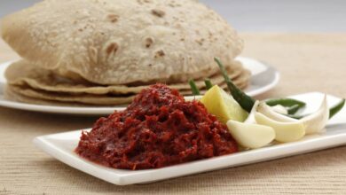 chutney com alho e pimenta